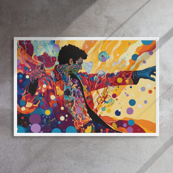 Electric Groove Portrait Canvas - Image 15