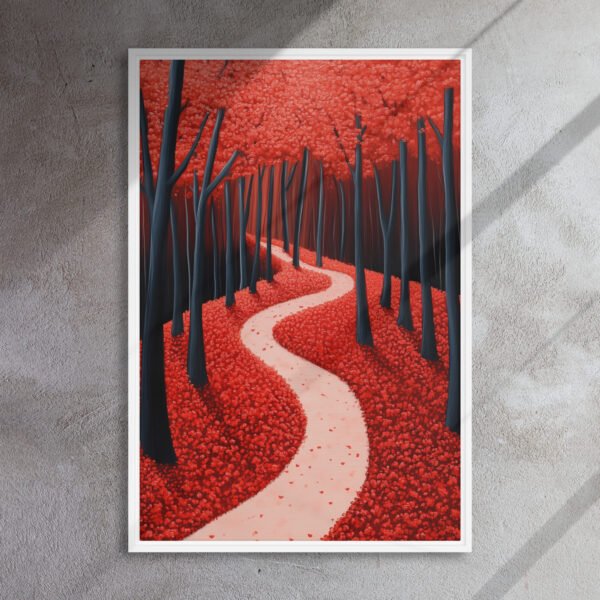 Crimson Dream Forest Path - Image 15