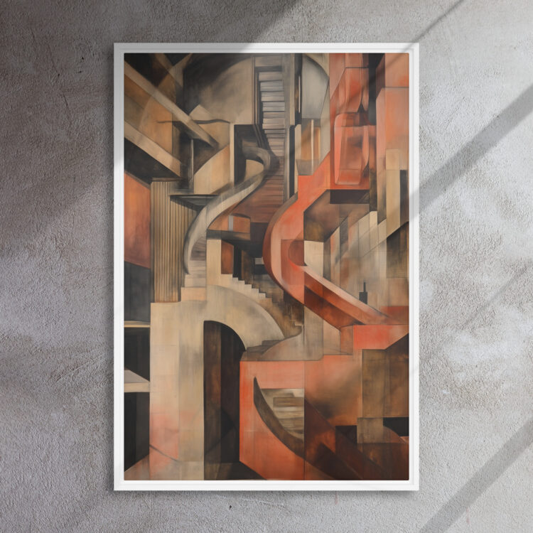 Cubist Architectural Staircase - Image 15
