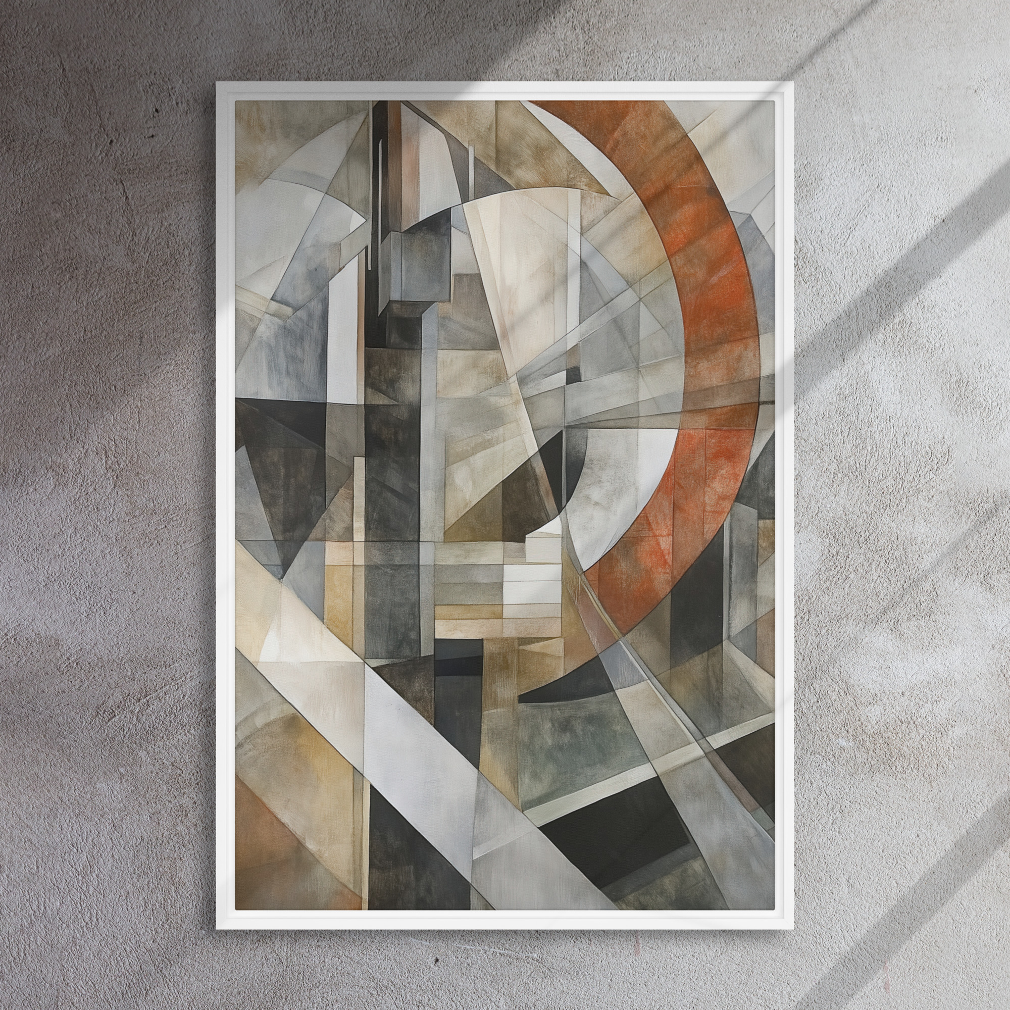 Industrial Arc Cubist Canvas - Image 15