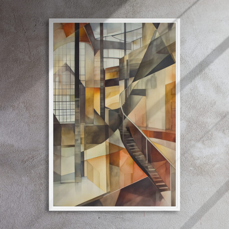 Cubist Atrium Illusion Canvas - Image 15
