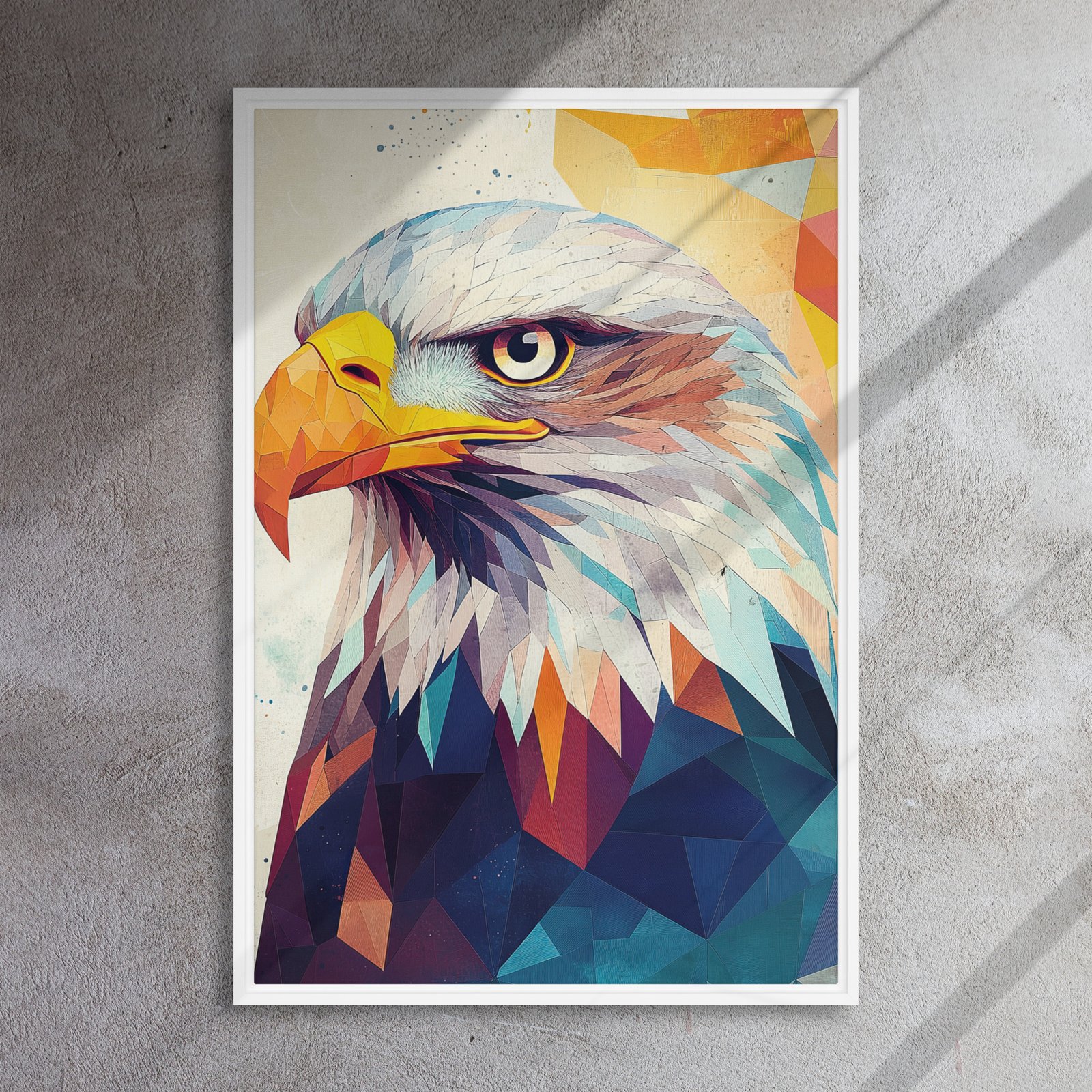 Polygonal Majesty Eagle Art - Image 15