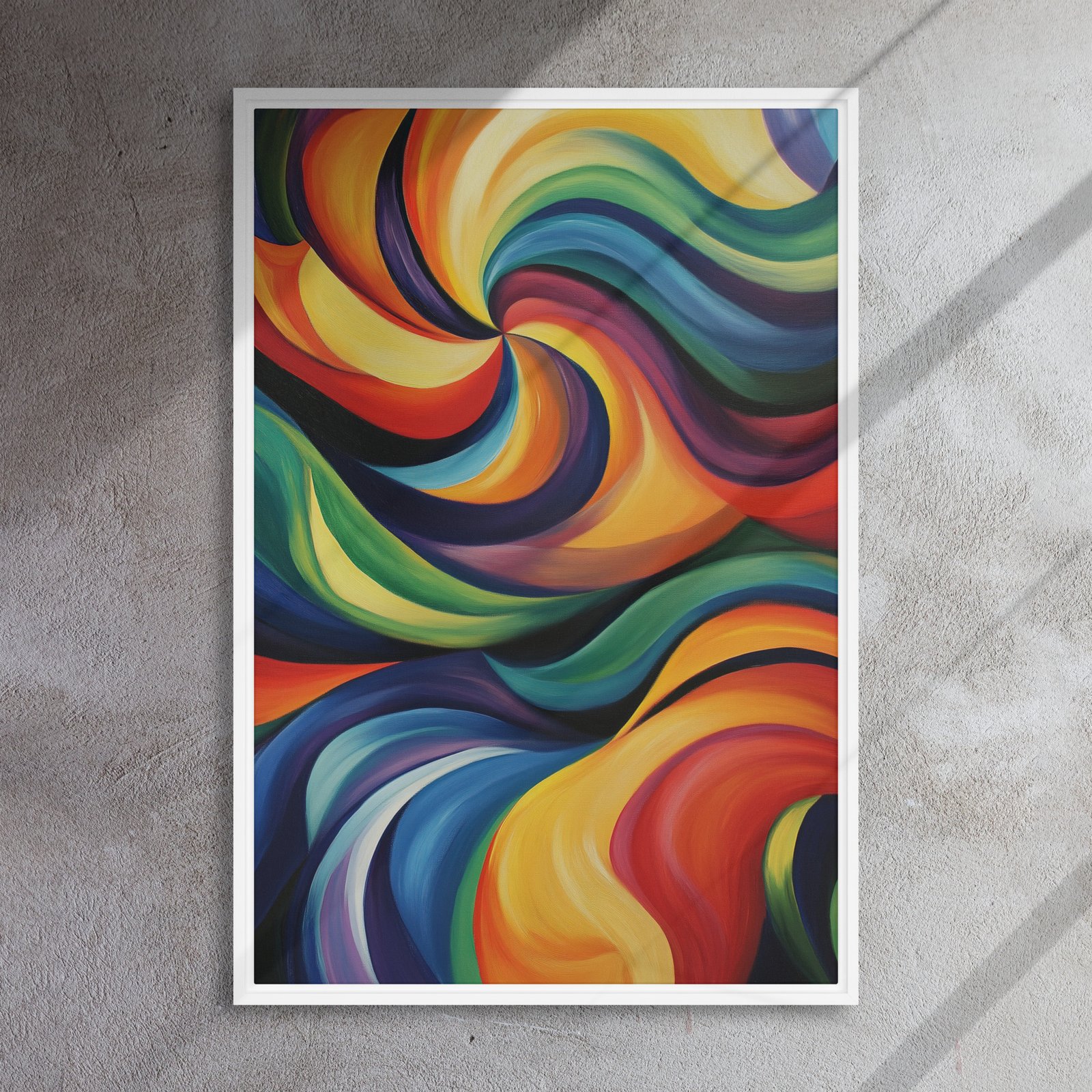 Radiant Vortex Abstract Art - Image 15