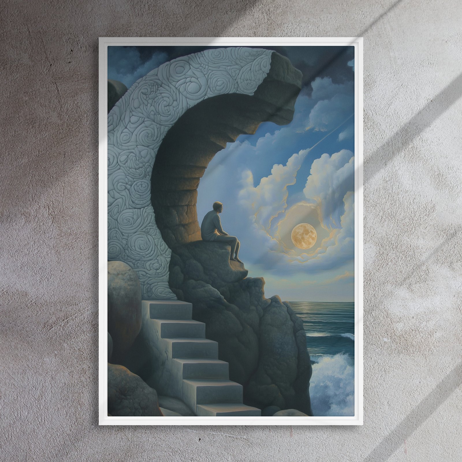 Moonlit Stairway Dream Art - Image 15