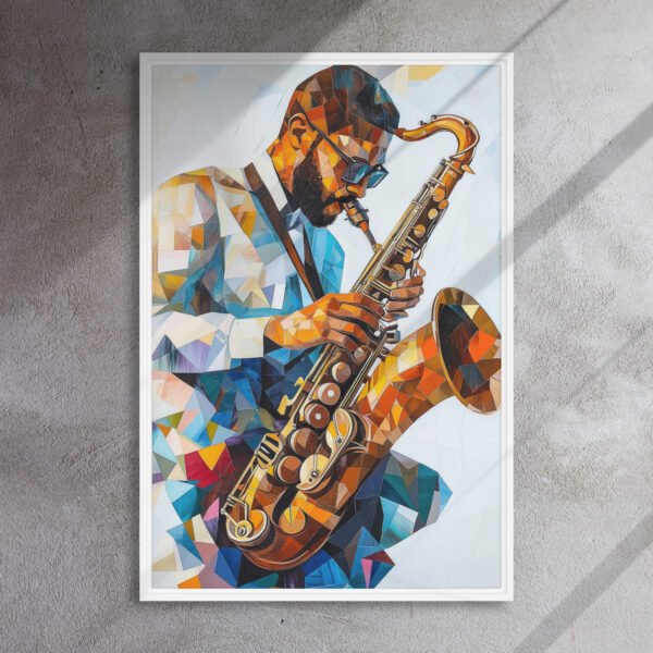 Mosaic Jazz Saxophone Vibes - Image 15